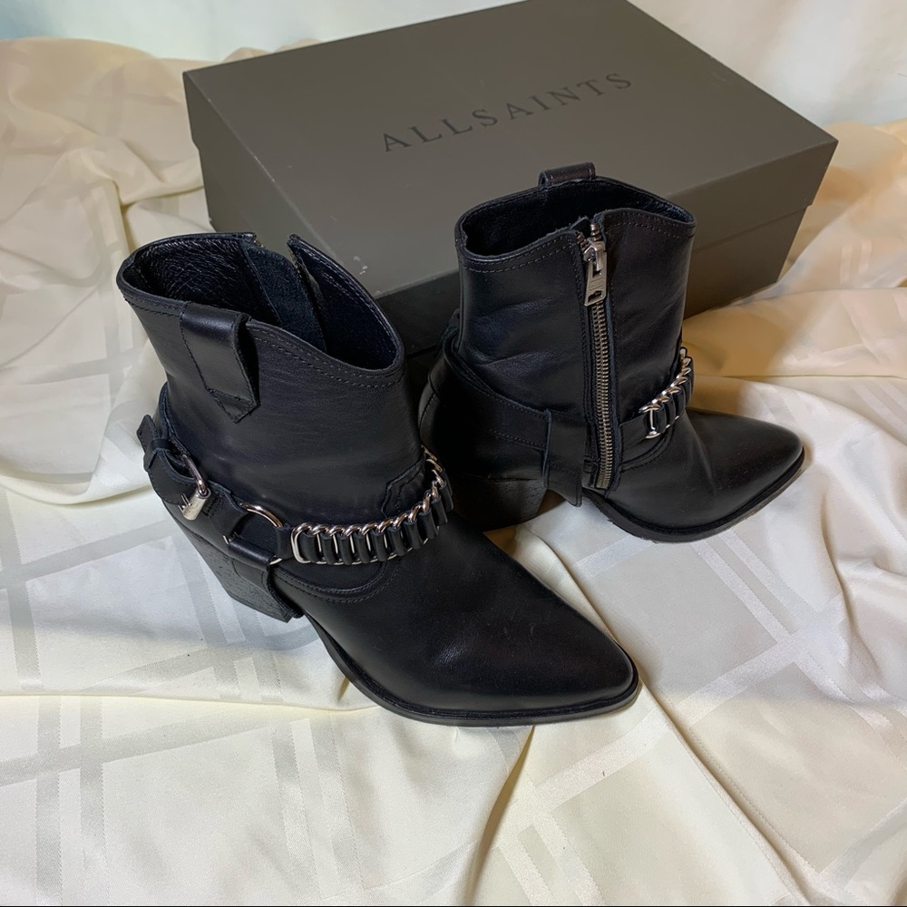 All Saints Rolene Strap Boot - Picture 3 of 8